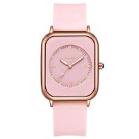 ราคา POSHI Fashion Quartz Wrist Watch Original Brand Womens Watches Simplicity Ladies Causal Bracelet Silicone Strap Quartz Clock (20009562453)