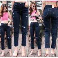 ราคา ป้าย RUIGE Jeans กางเกงยีนส์เอวสํง No 9339 No 9556 No 8887 No 9205 NoNo 9529 (20724401641)