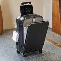 ราคา กระเป๋าเดินทางแบบเปิดหน้า รุ่น MINA TSA LOCK 2 จุด กระเป๋าเดินทางล้อลาก กระเป๋าเดินทางสีพาสเทล (20252608092)