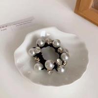 ราคา lamai hair accessories ยางรัดผมประดับไข่มุก ยางรัดผมเกาหลี ยางมัดผมน่ารักขนาดเล็ก แบบเรียบๆ สำหรับผู้หญิง Pearl rubber band girl hair band ponytail hair rope (17016171621)
