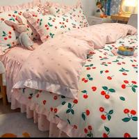ราคา Sweetdream by Nakin ผ้าปูที่นอนลายผลไม้ ครบชุด 6 ชิ้น มีทุกขนาด3 6ฟุต พร้อมส่ง (15497489338)