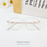 ราคา กรอบแว่น แว่นสายตา แว่นกรองแสง เลนส์สั่งตัดใหม่คุณภาพ ขาดอกไม้เอยใด 2097 (17839987610)