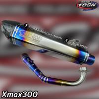 ราคา ท่อแต่งไทเทแท้พร้อมคอ GT Tech ตรงรุ่นXmax300 (20878264395)