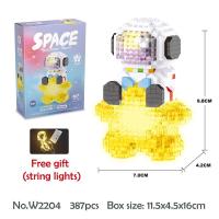ราคา บล็อคตัวต่อ รูปนักบินอวกาศ 3 มิติ ของเล่นสําหรับเด็ก (20560117727)
