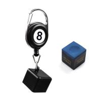 ราคา Scott Edward Snooker Chalk Holder Pen Table Chalk Magnetic Pool Cue Chalk Holder Stainless Steel Billiard Chalk Holders for Cue Sports Accessories Billiard Accessories (21282182932)
