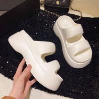 ราคา TKGirl NEW รองเท้าแตะลำลองสำหรับสุภาพสตรี รองเท้าแตะเสริมส้นพื้นนิ่ม ใส่สบายมาก เบาสุด ดีเวอร์ทรงสวยโดนใจ สีสวย พร้อมส่ง (20238138630)