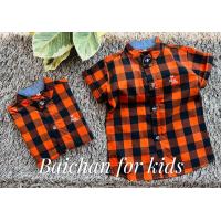 ราคา เสื้อเชิ้ตเด็กลายสก็อต พร้อมส่ง (17658782830)