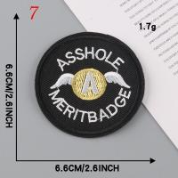 ราคา พร้อมส่ง DIY iron on patches ตัวรีดติดเสื้อ อาร์มติดเสื้อ ตัวรีดติดผ้า ติดแมส ติดกระเป๋า หมวก แจ็คเก็ต B25 (12849896975)