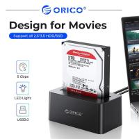 ราคา ORICO HDD Docking Station USB 3 0ถึง SATA Hard Disk Docking Station สำหรับ2 5 3 5นิ้ว HDD กล่อง12V2A Power Adapter รองรับ18TB (20894276444)