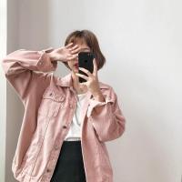 ราคา พร้อมส่ง C18111 Pastel Denim jacket Korea Jacket เสื้อยีนส์แจ็คเกท สีmintgreen งานดีมาก (20946501996)