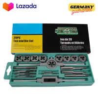 ราคา ชุดต๊าปเกลียว 20ตัวชุด ชุดต๊าปเกลียวตัวผู้ ตัวเมีย M3 M12 ชุดด้ามต๊าป ชุดทำเกลียว ชุดต๊าปเกลียวมือ ขนาด 20 ชิ้น พร้อมกล่อง (10394012097)