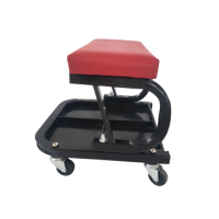 ราคา เก้าอี้ช่าง เก้าอี้ช่างซ่อมรถ มีถาดรองเครื่องมือด้านล่าง มีล้อเลื่อน (16317686857)