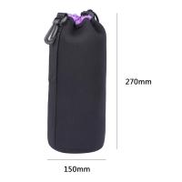ราคา Waterproof Soft Neoprene Camera Pouch Bag Drawstring Protector Case Padded Camera Bag Case For Canon (14132662152)