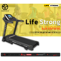 ราคา ลู่วิ่งไฟฟ้า Life Strong รุ่น LS1000R มอเตอร์ 5 0 Hp สามารถใช้ Bluetooth เชื่อมแอพ ZWIFT ได้ หน้าแสดงผล LED และ โปรแกรมออกกำลังกาย 4 โปแกรมพร้อม22 โปรแกรมเสริ (18756378842)