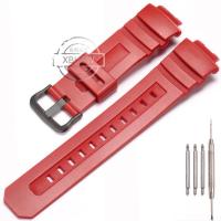 ราคา สายนาฬิกาเรซิน AW591ยาง G SHOCK นาฬิกา Casio AW 590 101ผู้ชายกันน้ำได้สายรัดข้อมืออุปกรณ์เสริมสำหรับนาฬิกาขนาด16มม (18127564505)