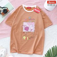 ราคา B11400 เสื้อโอเวอร์ไซส์ลายหมีพูห์ (19495710530)