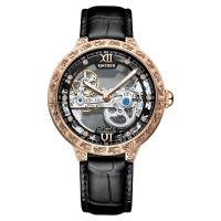 ราคา Kinyued สินค้าขายดีที่สุดบน Douyin นาฬิกากลไกแฟชั่นผู้ชายนาฬิกาข้อมือธุรกิจแกะสลักแบบกลวงอัตโนมัติ (19553894053)