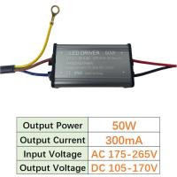 ราคา IP66กันน้ำ8W 30W 50W 100W 150W 200W แหล่งจ่ายไฟไดรเวอร์ LED 220V 240V ไม่แยกสำหรับแถบไฟ LED สปอตไลท์ DIY (20962246102)