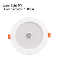 ราคา ไฟติดฝ้าเพดานเซ็นเซอร์ กลม โคมไฟติดเพดาน ไฟเซ็นเซอร์ LED Smart Downlight โมชั่นเซ็นเซอร์ FocusAi ดาวน์ไลท์เซ็นเซอร์ร่างกายมนุษย์แบบติดเพดาน 5W 7W 9W 12W AC180 265V (20792057917)