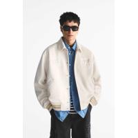 ราคา ที่ได้ Zara213ส่วนลดหนังนิ่มเทียมใหม่เสื้อแจ็คเก็ตบอมเบอร์แจ็คเก็ตปักลายผู้ชาย8281360 251 (20614426944)