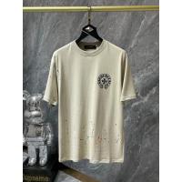 ราคา 23 Years New Chrome Hearts Gram Luo Cross Sanskrit Graffiti Printing Trend Fashion Short Sleeve (21030747668)