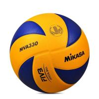 ราคา FIVB Mikasa ลูกวอลเลย์บอล หนัง PU ไซซ์ 5 MVA330 (16456057985)