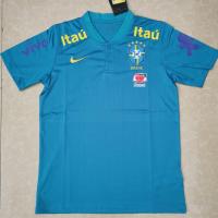 ราคา เสื้อโปโลทีมชาติบราซิลเสื้อกีฬาชุดสำหรับฝึกซ้อมฟุตบอลคลาสสิก2122ทีมชาติบราซิลปักลายด้วยฉบับภาษาไทย (19884673653)