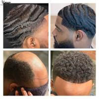 ราคา หยิก Toupee สำหรับผู้ชายทนทานโมโนผมหยิกระบบหน่วยสำหรับสีดำผู้ชายชายผมเทียมวิกผมสำหรับผู้ชาย6 มนุษย์ผมผู้ชาย Wighot (19630398164)