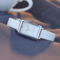 ราคา Genuine Julius Small Fashionable Watch Womens Rectangular Leather Belt Fashionable Female Student Small Dial Waterproof Watch (19716818806)