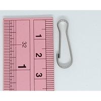 ราคา 10 ชิ้น ห่วงอะไหล่พวงกุญแจสแตนเลส 304 แบบตะขอคล้องเกี่ยว เลือกขนาด (19710502221)