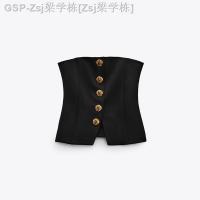 ราคา ใหม่ Zaraป่าเถื่อนข้อมูลใหม่ฤดูใบไม้ผลิและฤดูร้อนชุดชั้นในสตรีประเภทปุ่มสีดำที่เช็ดอกเสื้อโค้ทผู้หญิง2802451 800 (18471945069)