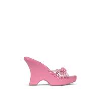 ราคา Jeffrey Campbell ARORE รองเท้าแตะส้นเตารีด (15964843083)