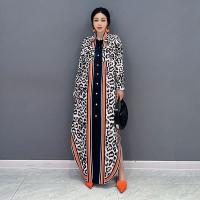 ราคา High Guality Dress Fashion Loose New Breasted Single Print Dress Shirt Women (20706028995)