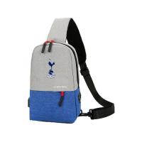 ราคา 2023 New Fashion version Paris Messi C Ronaldo football fan chest bag Liverpool AC Milan Tottenham Real Madrid crossbody bag small backpack canvas (20466034221)