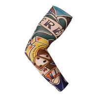 ราคา แขนสักลายดอกไม้สักแขนปลอกแขนไร้รอยต่อสำหรับขี่จักรยานกลางแจ้งลายสักและป้องกันแสงแดด1ชิ้น (21171042589)