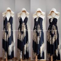 ราคา ชุดเดรสผู้หญิง เดรส ชุดเดรส dress เดรสผู้หญิง ชุดเดรสสวยๆหรู Maxi beaches dress เดรสฮาวายลายมัดย้อม เดรสใส่ไปทะเล เดรสยาวลายมัดย้อม (20144014046)