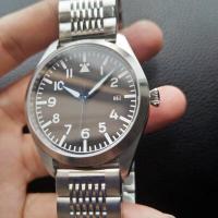 ราคา นาฬิกานักบินอัตโนมัตินักบินแม่นยำ B Type Miyota นักดำน้ำ8215 200เมตรนาฬิกากันน้ำเข็มขัดจับเวลา Escape (19724134391)