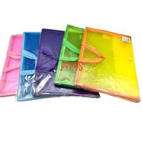 ราคา ORCA กระเป๋าซิปพลาสติก ขนาด F4 A1 U สีสดใสมีหูหิ้ว มีช่องใส่นามบัตร (17020181763)