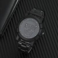 ราคา แฟชั่น Cool Ghost Head นาฬิกาผู้ชายเข็มขัดเหล็กนาฬิกาควอตซ์เทรนด์ใหม่ Skull Head Men S Watch (21188760272)