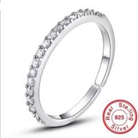ราคา แหวนเงินแท้ S925 พร้อมกล่อง SR08 (13127895625)