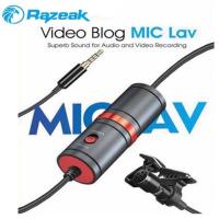 ราคา ไมค์หนีบเสื้อ Razeak Video Blog Mic Lav Superb Sound For Audio And Video Rocording (7386989975)