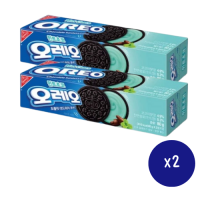 ราคา ขนมเกาหลี โอริโอ้ รสช็อคมิ้นท์ แซนวิชเกาหลี OREO Mint Chocolate Sandwich 80g หอม อร่อย สำหรับชาวช้อคมิ้นท์ 오레오 민트초코 (21255764906)
