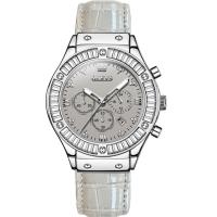 ราคา OLEVS OLEVS Fashion Quartz Women Watch Genuine Leather Watchband Round dial Wristwatch Chronograph Calendar (21019383758)