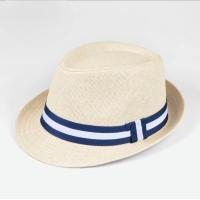 ราคา 167 หมวกทรงไมเคิล หมวกปานามา ปีกสั้น คาดลายทาง สินค้าพร้อมส่งจากไทย (19267176786)