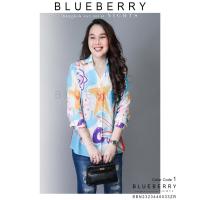 ราคา เสื้อเชิ้ต พรีเมี่ยมคลาสสิคเสื้อแบรนด์เนมเชิ้ตยาว คอปกเชิ้ตแขนยาว BLUEBERRY NIGHTS (18445139490)