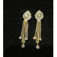 ราคา EVINCO JEWELRY AUSTRIAN STONE GOLD PLATED DANGLE EARRINGS (18766993681)