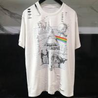 ราคา เสื้อยืดคุณภาพดี เสื้อขาด เสื้อวงวินเทจ อก46 ยาว31 สีขาว สีดำ ไม่มีตะเข็บข้าง cotton100 แฟชั่นชาย หญิง oversize (20385338182)