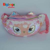 ราคา BigBagsThailand กระเป๋าคาดเอว ปักเลื่อม รุ่น UC24 (969380997)