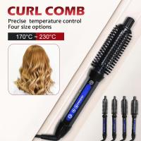 ราคา 2 In 1 Proเซรามิกดัดผมไฟฟ้าหวีแปรงผมผมCurlersลูกกลิ้งเครื่องมือจัดแต่งทรงผมผมดัดผมเหล็กมัลติฟังก์ชั่83006 (20261270682)
