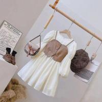 ราคา ชุดเดรสฤดูใบไม้ผลิฤดูใบไม้ร่วงเด็กเสื้อกล้ามสำหรับเด็กผู้หญิงแขนยาว2ชิ้นสำหรับเด็กชุดเดรสเจ้าหญิงน่ารักเด็กชุด2 To10T ผ้าชีฟอง (19776147535)